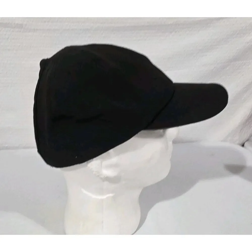 New Balance High Pony Performance Running Hat Cap Strapback Adjustable Black